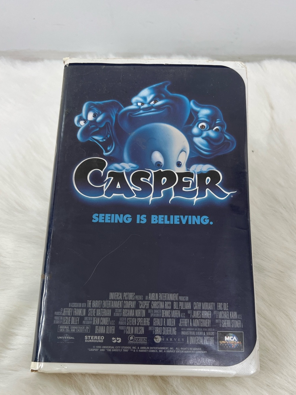 Vintage Casper VHS Tape